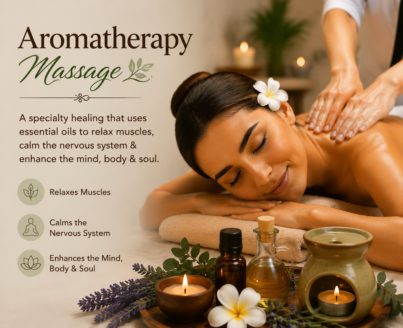 3 Aromatherapy Massage - Image 1